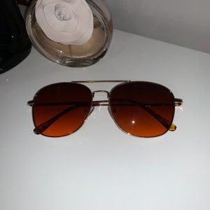 Urban Outfitters Square Aviator Sunglasses